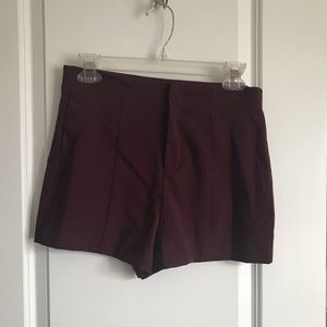 Maroon shorts